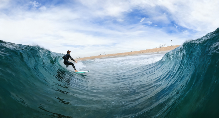 双镜头 AI 全景视觉影像